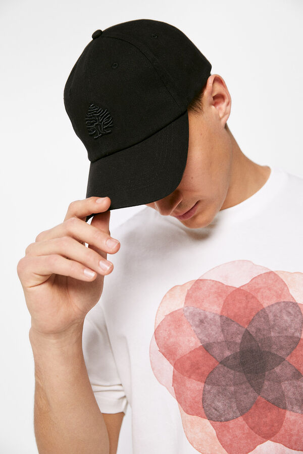 Springfield Gorra b&aacute;sica logo en relieve negro