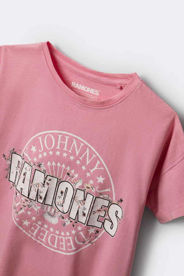 Springfield Kids Camiseta Ramones niña morado/lila