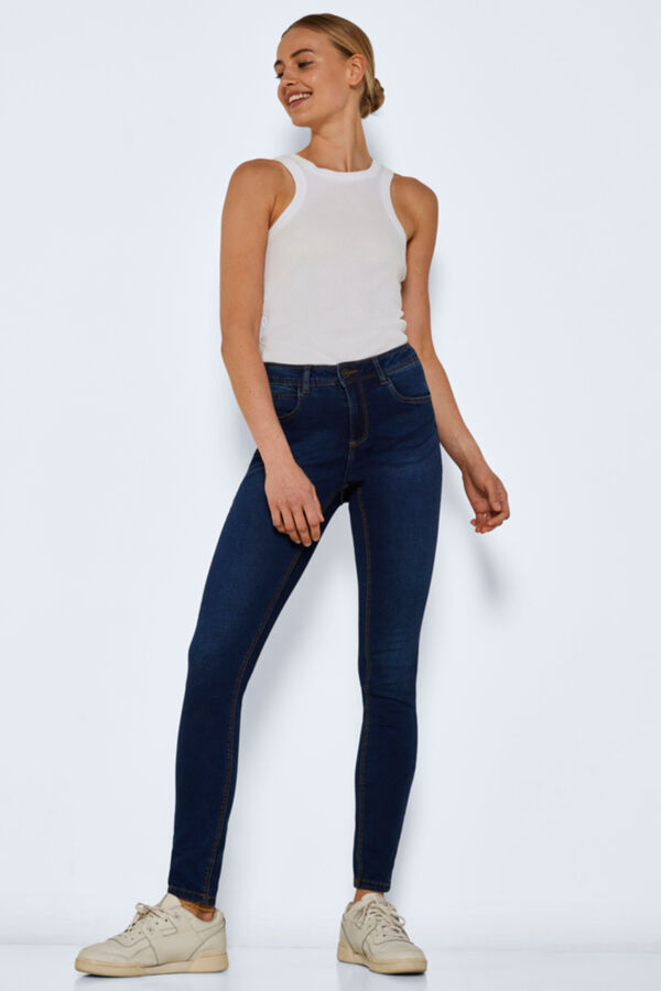Noisy May Jeans Skinny azul