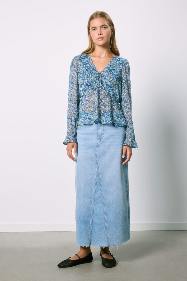 High Spirits Camisa Olivia azul