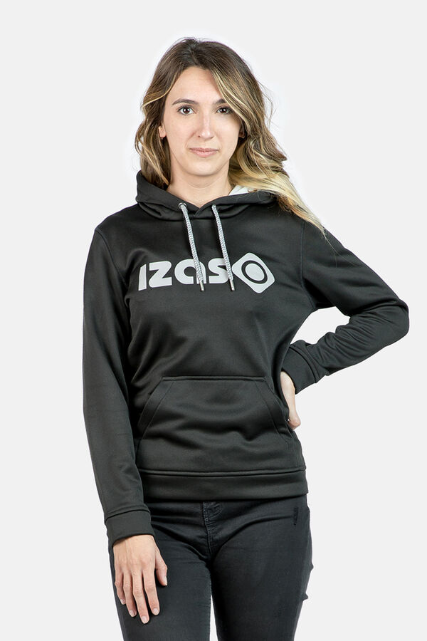 Izas Sudadera con capucha Izas negro