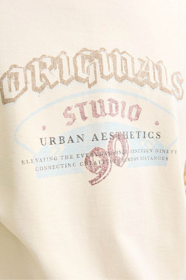 Jack & Jones Sweatshirt original do est&uacute;dio branco