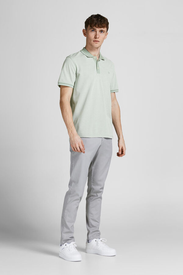 Jack & Jones Polo de algod&oacute;n de hombre verde
