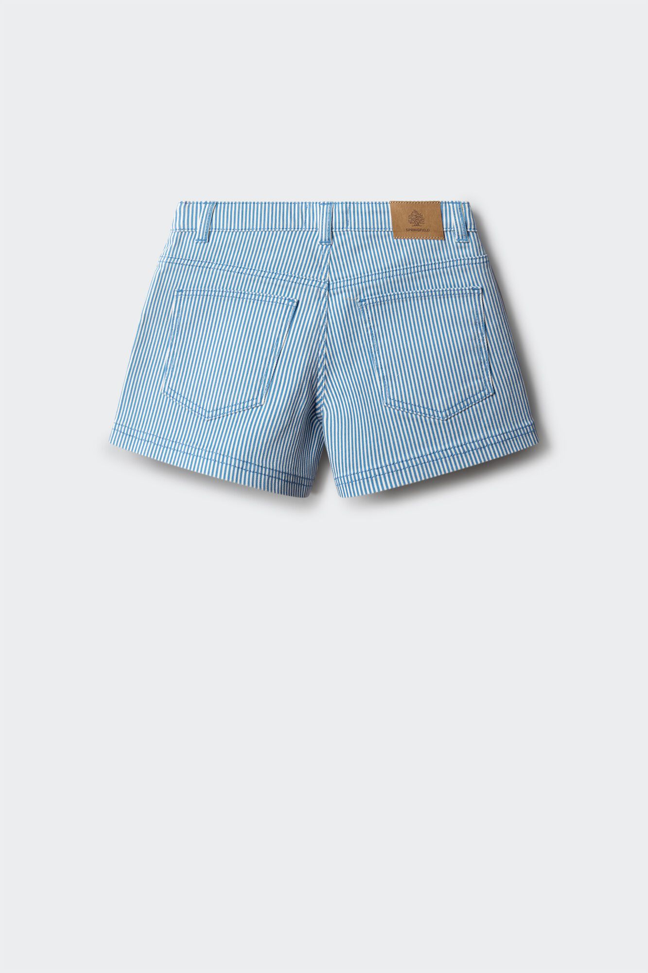 Springfield Kids Short rayas azules ni&ntilde;a