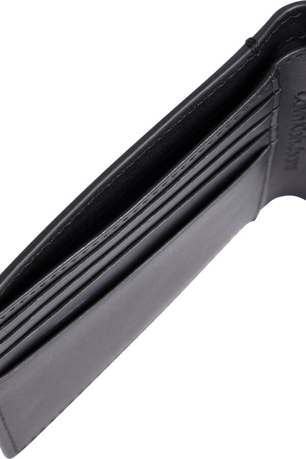 CK Jeans Cartera bifold con monedero Calvin Klein Jeans hombre negro