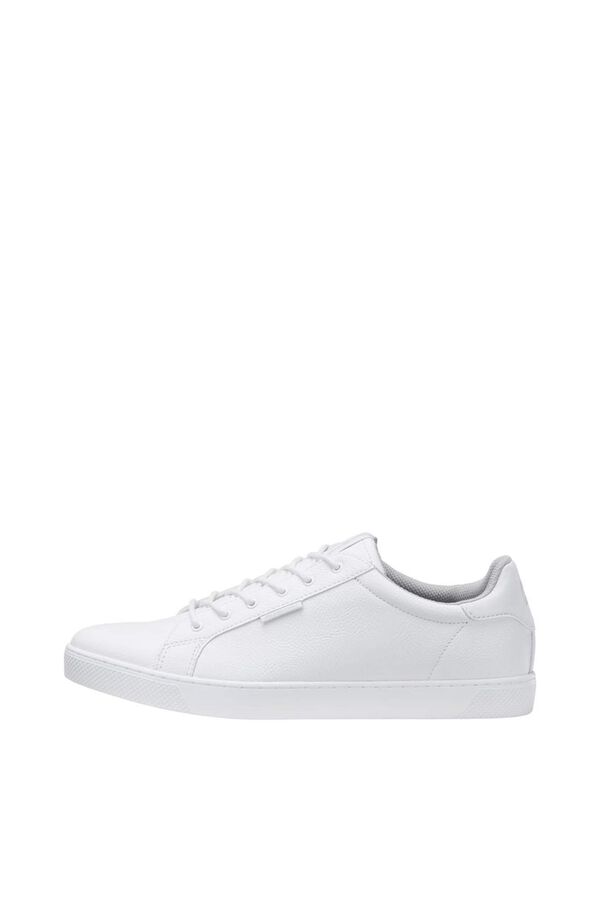 Jack & Jones Zapatillas deportivas lisas suela contraste blanco