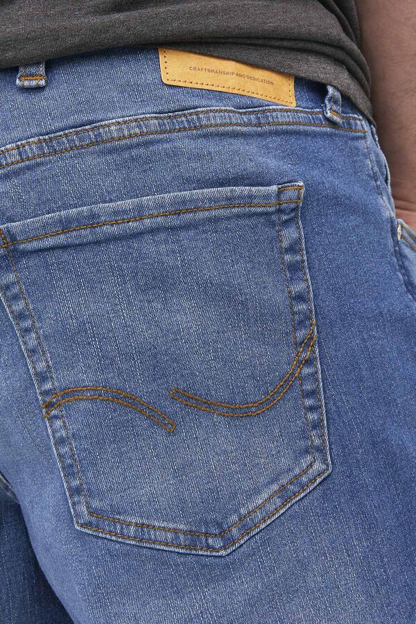 Jack & Jones PLUS Jeans tapered fit Plus azul