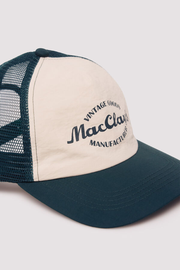 Springfield Bon&eacute; Trucker com patch frontal verde