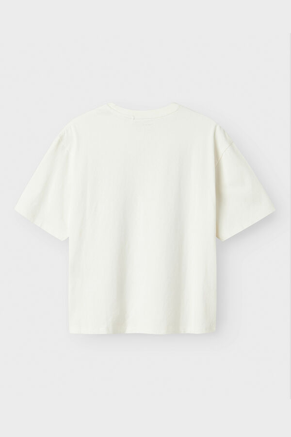 Name it Camiseta Wednesday blanco