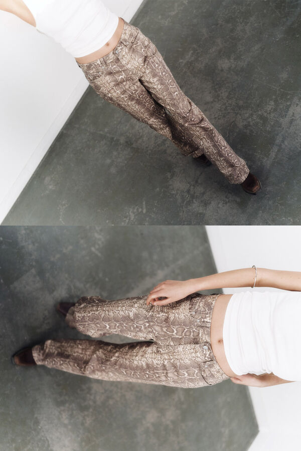 High Spirits Calças Elísias  bege