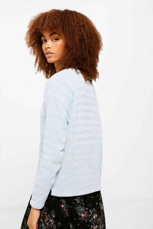 Springfield T-shirt Riscas Chenille azul