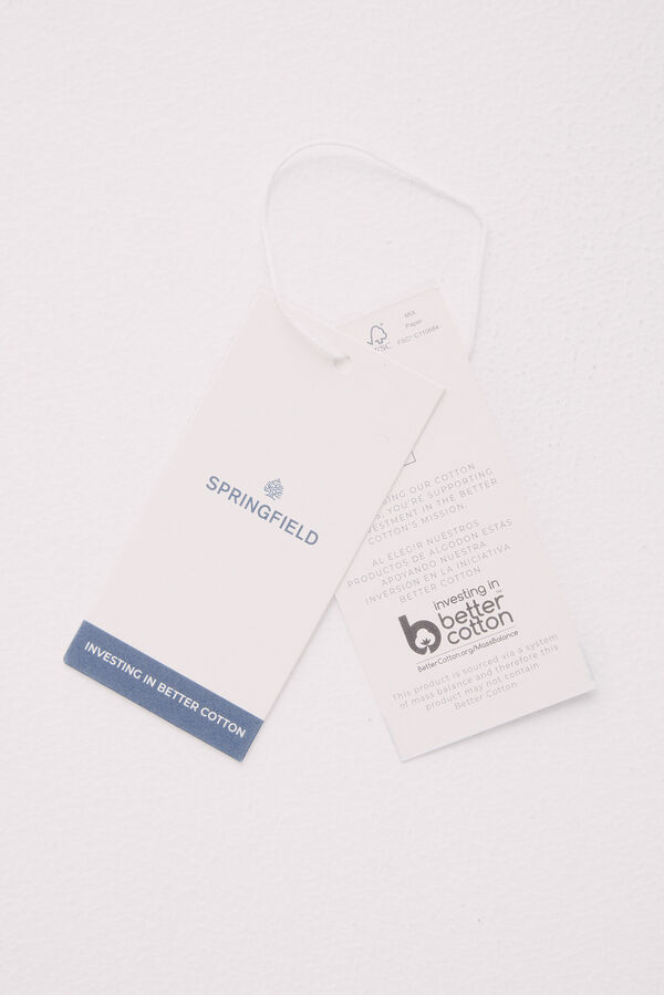 Springfield Camiseta whatever marfil