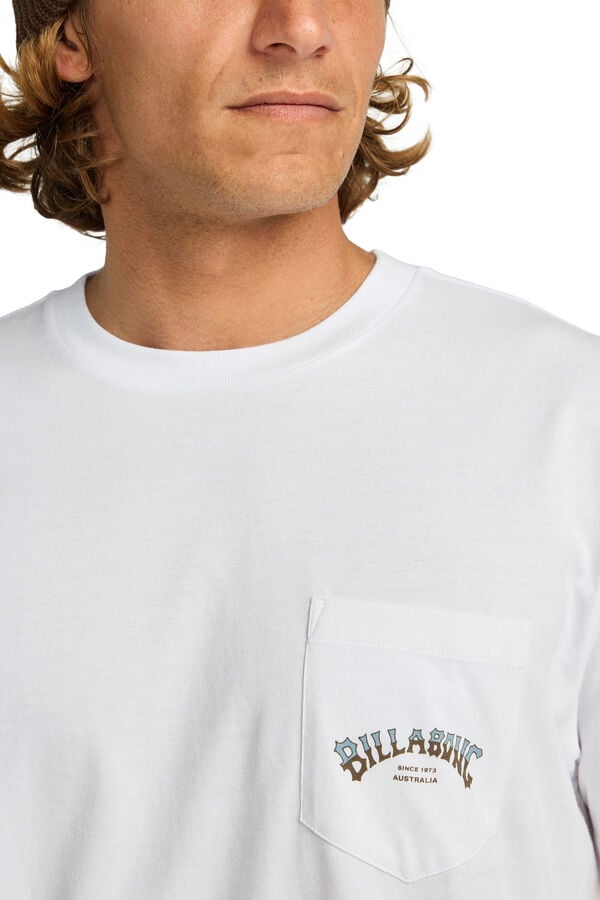 Billabong T-shirt de manga curta branco