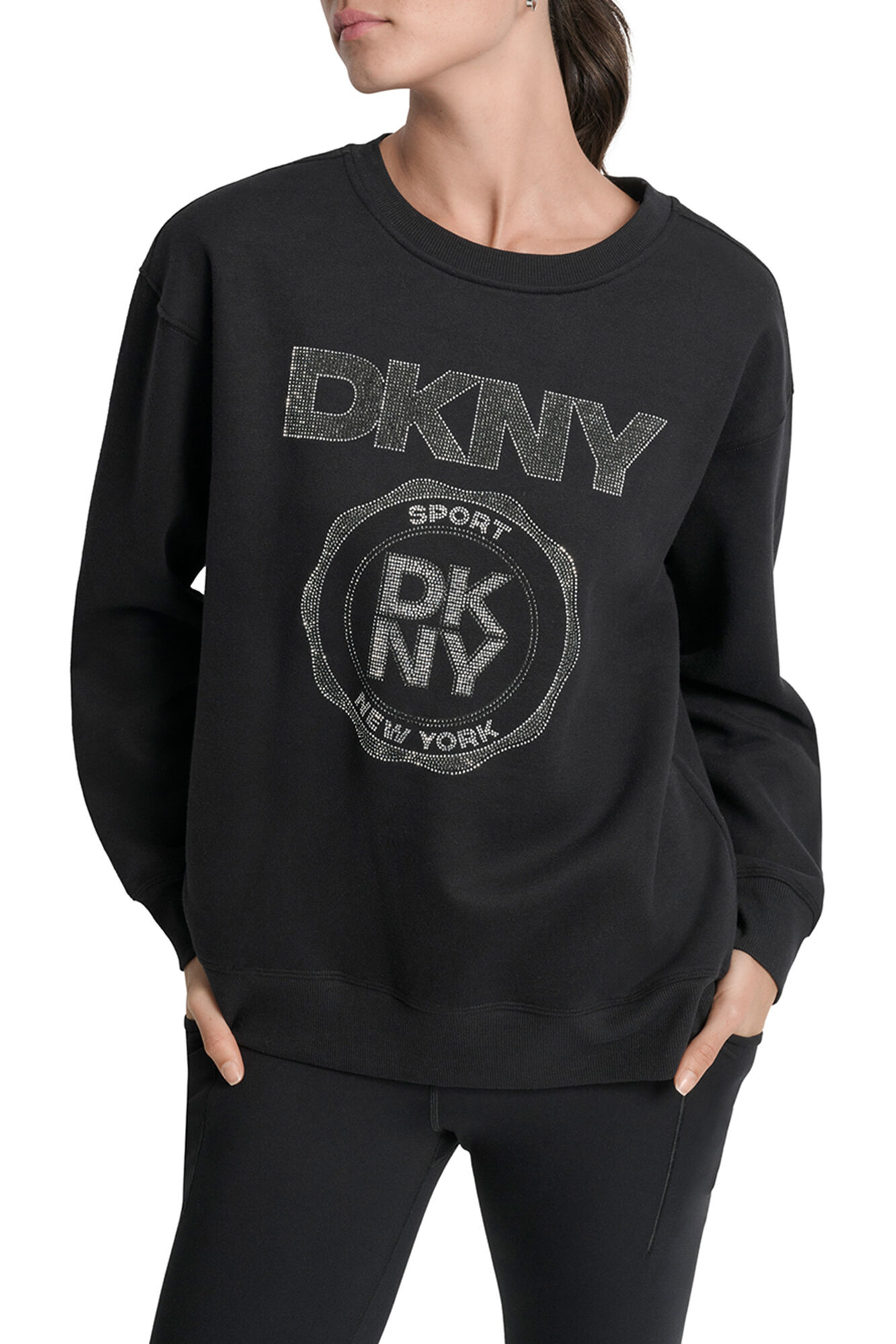 DKNY Sudadera dibujo logo