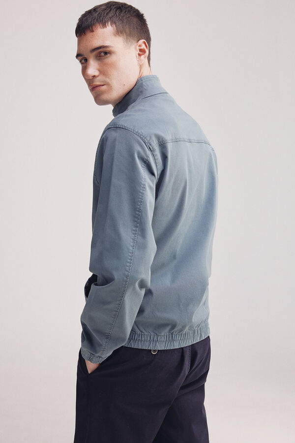 Springfield Cazadora ligera lavada azul