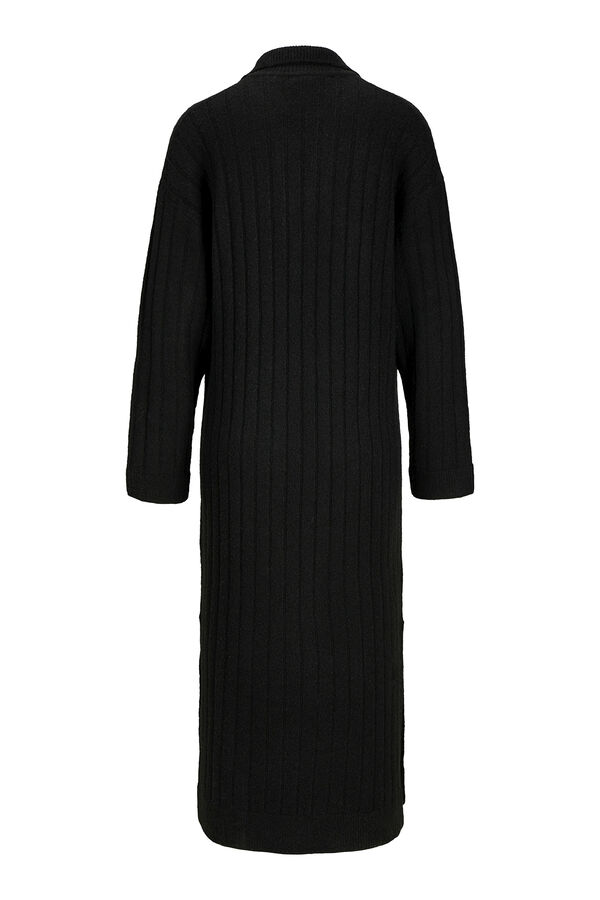 Jack & Jones Vestido maxi de punto negro