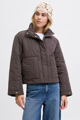Jack & Jones Blus&atilde;o acolchoada castanho