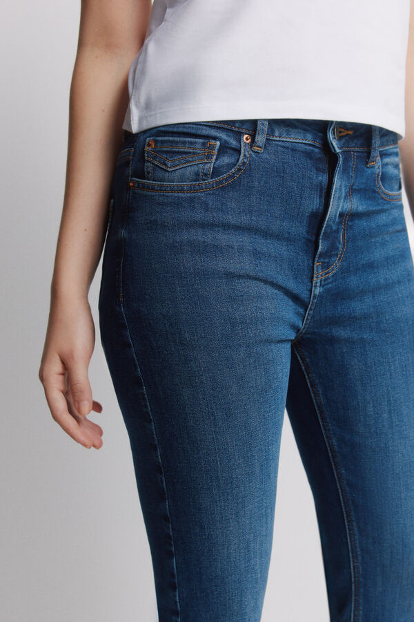 Springfield Cal&ccedil;as jeans flare azul