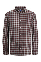 Jack & Jones Camisa de flanela xadrez vermelho