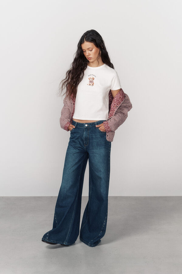 High Spirits Cal&ccedil;a Jeans Slate azul