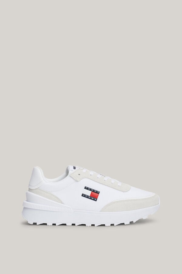Tommy Jeans Runner de mujer Tommy Jeans blanco