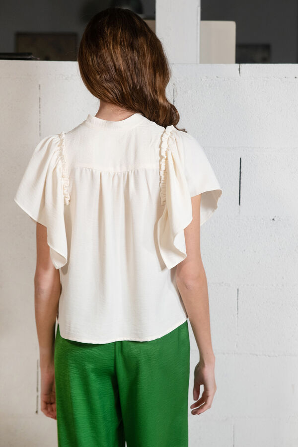 Cul Sac blusa burgos marfil