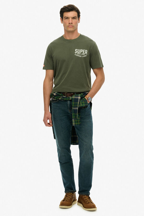 Superdry T-shirt Solta  verde