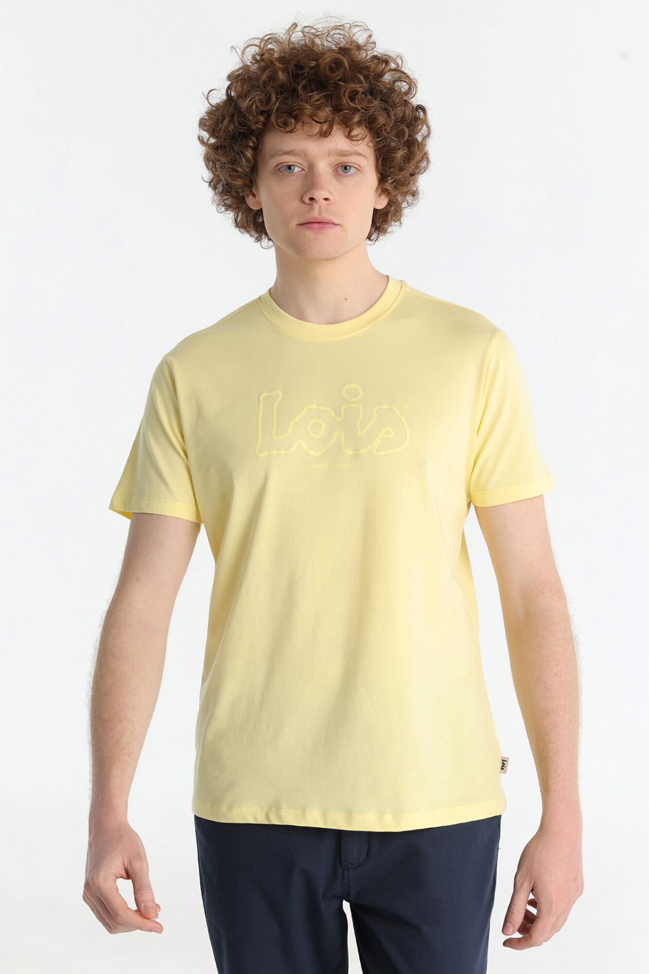 Lois T-shirt de manga curta gola redonda