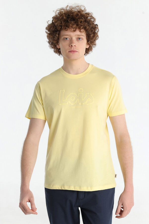 Lois T-shirt de manga curta gola redonda estampado