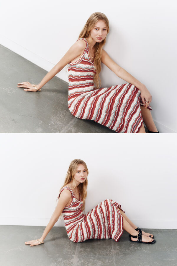 High Spirits Vestido "Sobremesa" bege