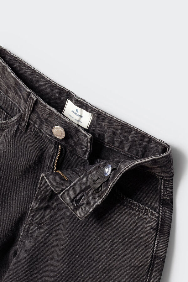 Springfield Kids Jeans wideleg para menina cinzento