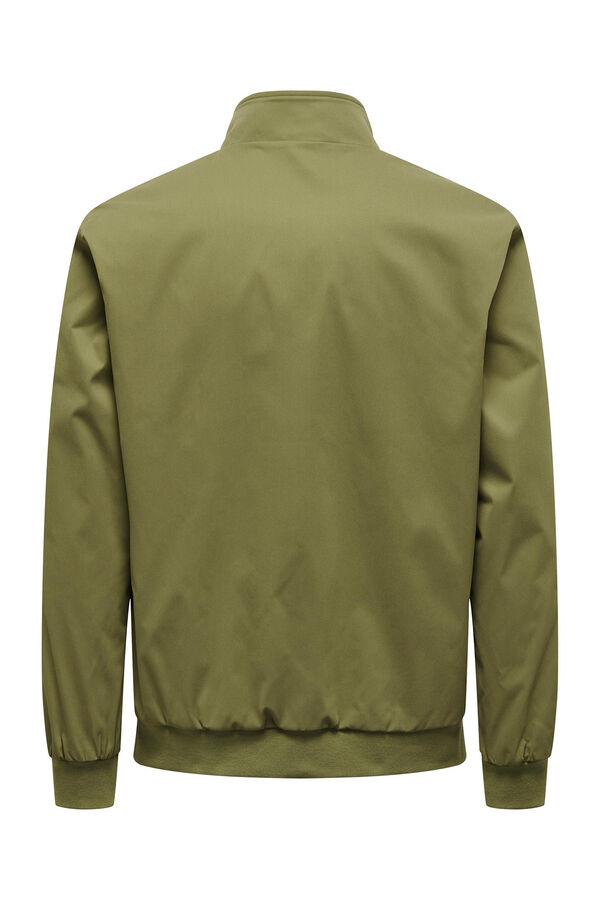 Only & Sons Casaco Harrington verde