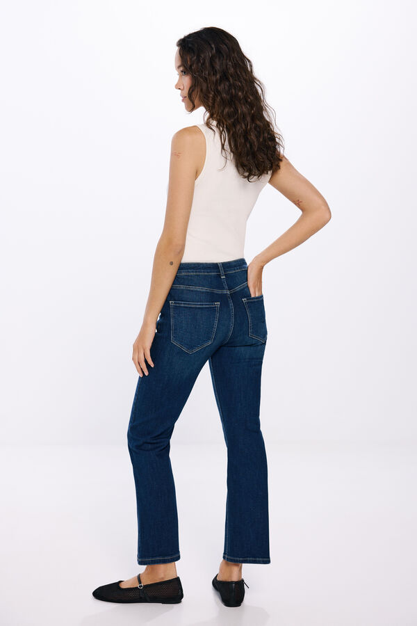 Springfield Jeans kick flare azul