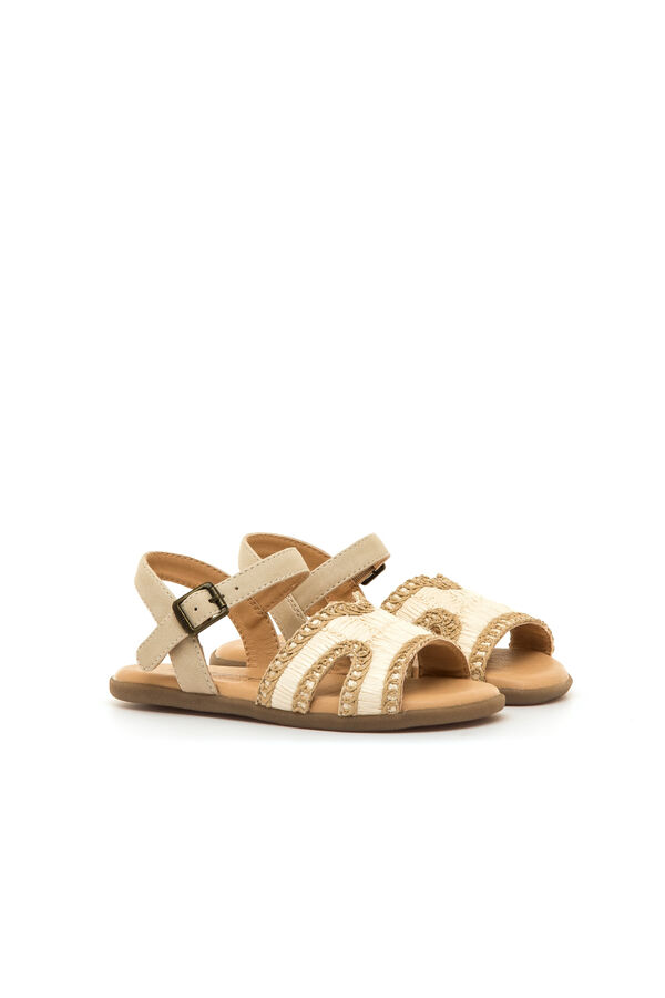 MTNG Sandalias barefoot blanco