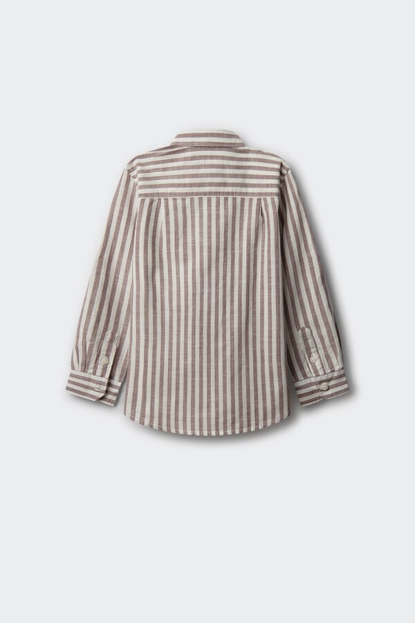 Springfield Kids Camisa Rayas ni&ntilde;o burdeos