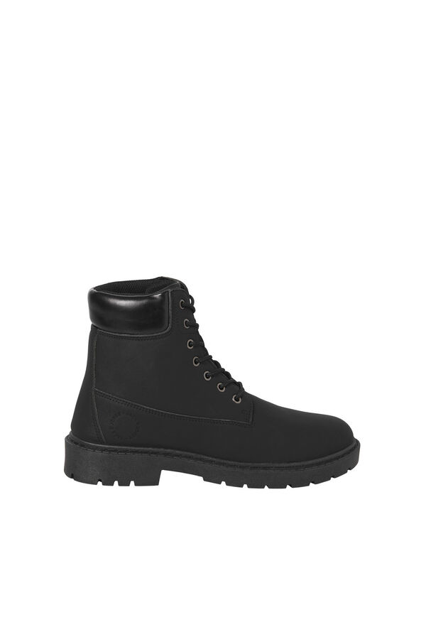 Jack & Jones Botas estilo monta&ntilde;a negro