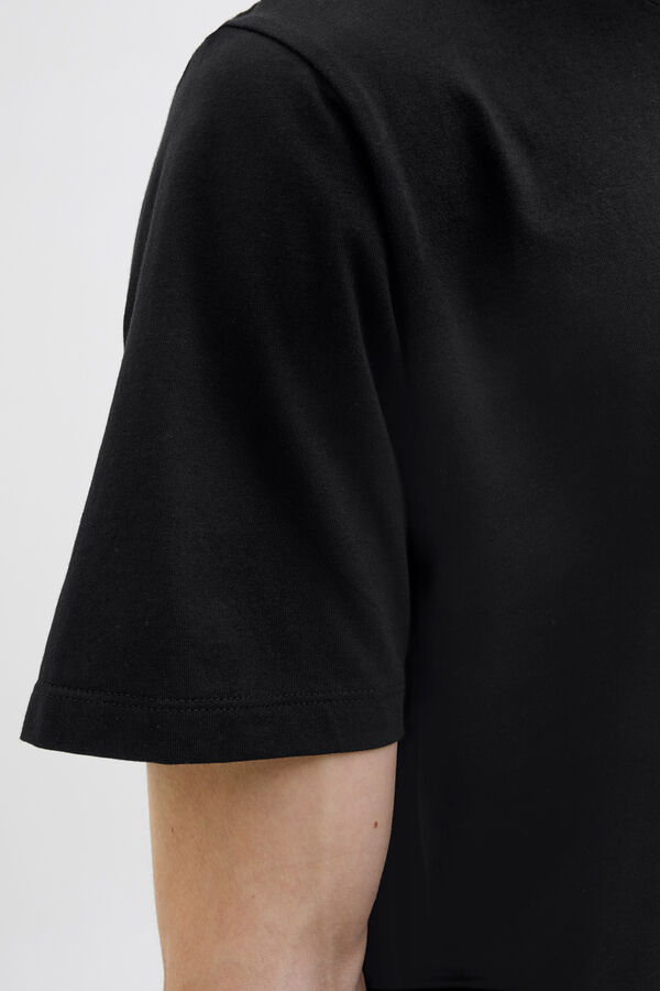 Jack & Jones Camiseta estampada regular fit preto