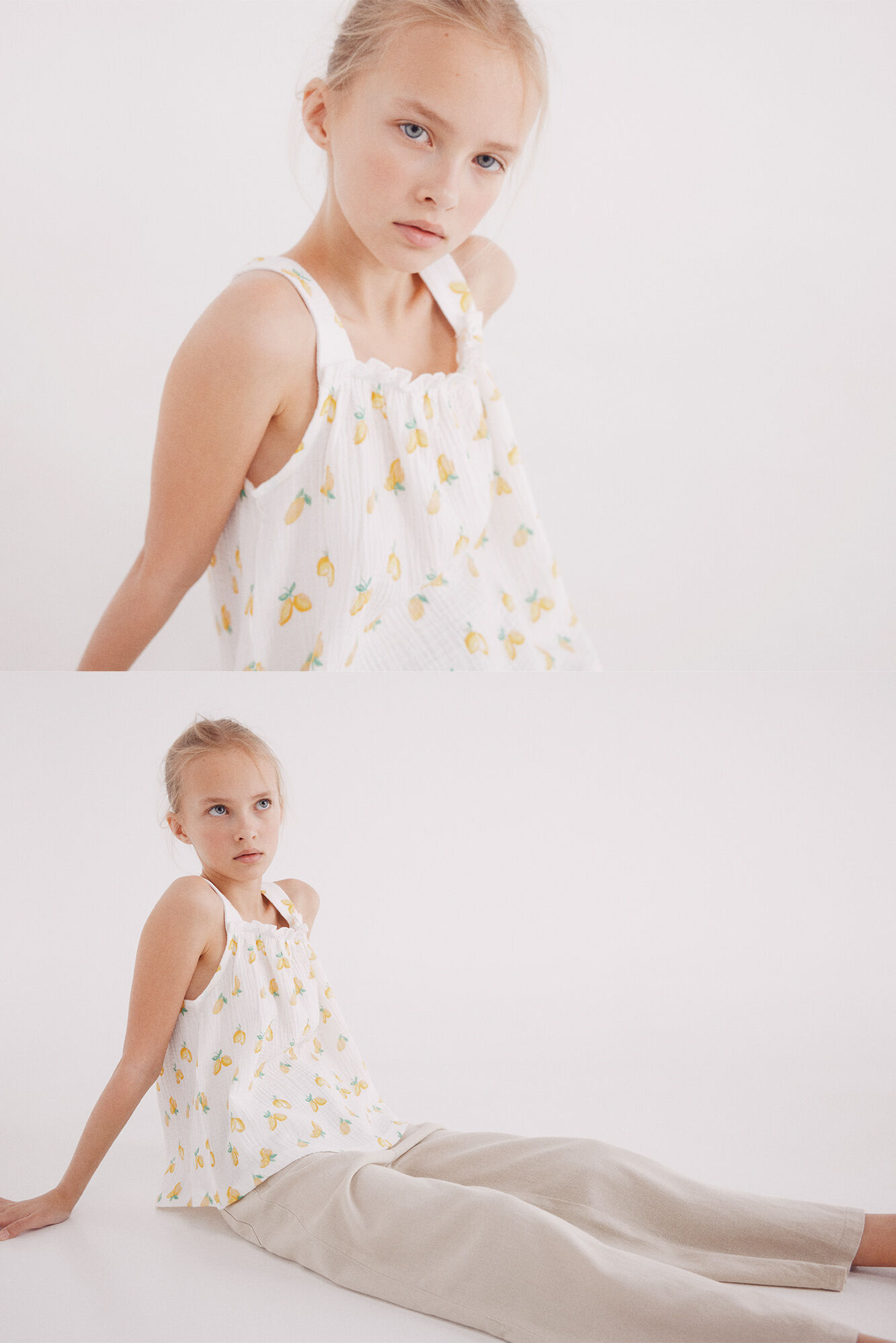 Springfield Kids Top lim&atilde;o para meninas