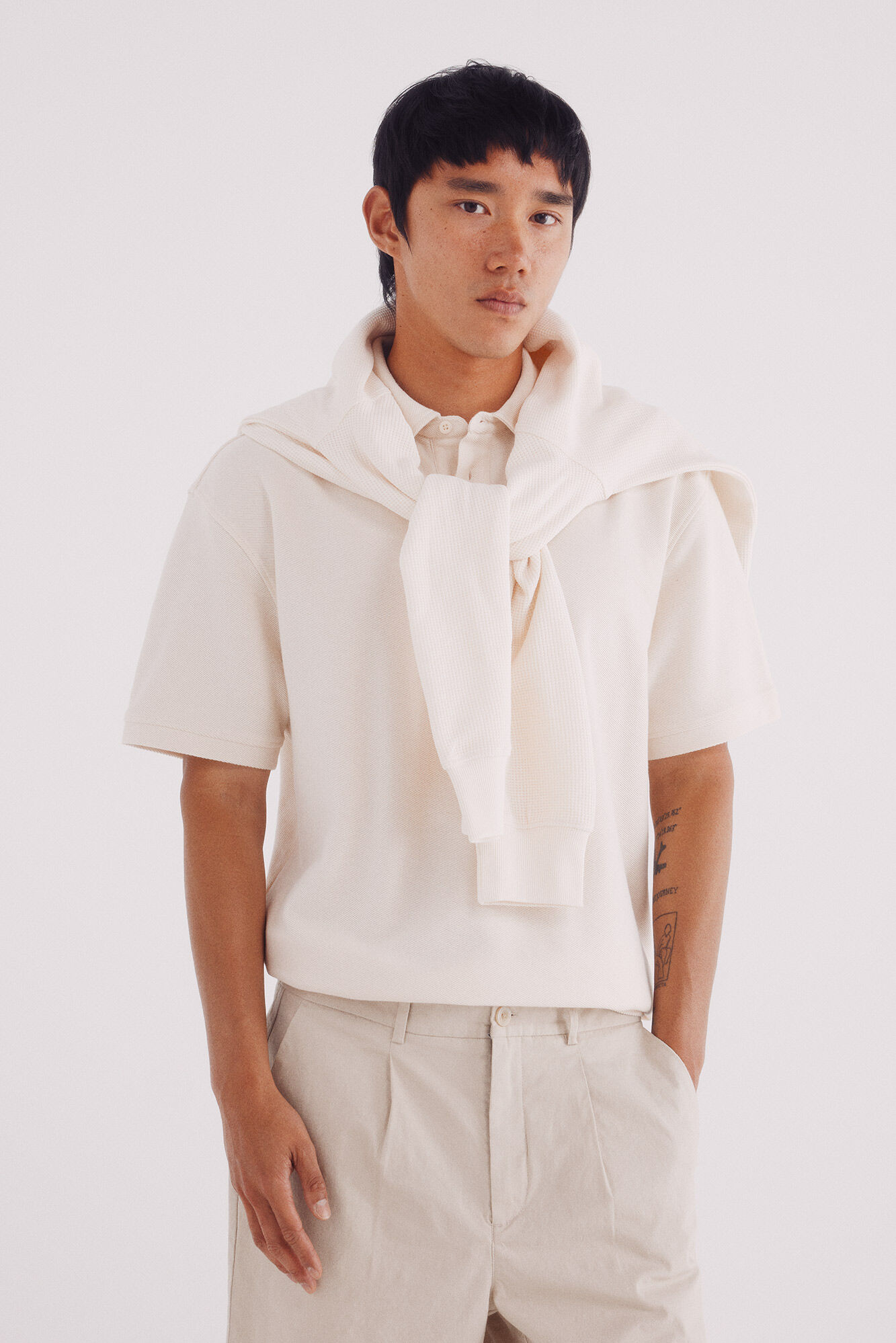 Springfield Polo estructura twill regular fit