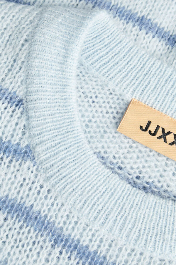 Jack & Jones Su&eacute;ter riscas fino azul