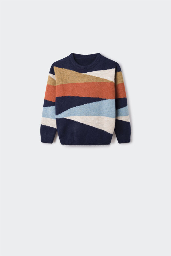 Springfield Kids Jersey paisaje ni&ntilde;o azul