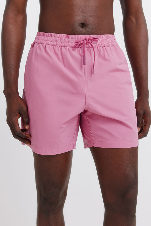 Springfield Fato de banho liso rosa