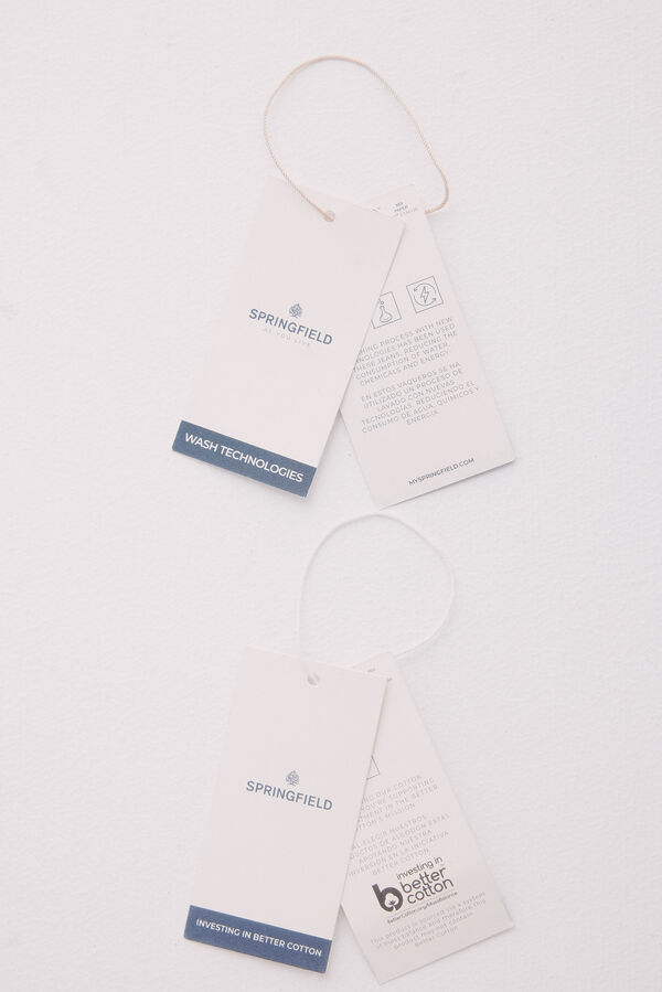 Springfield Shorts de m&atilde;e  azul