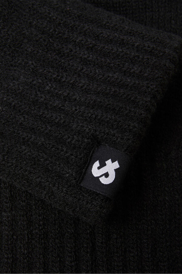 Jack & Jones Guantes suaves de punto negro