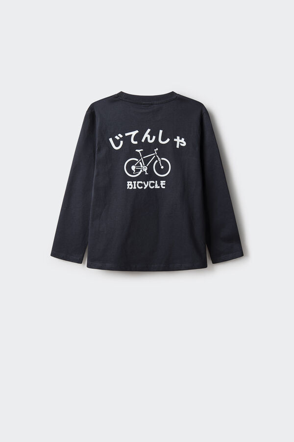 Springfield Kids Camiseta bici ni&ntilde;o azul