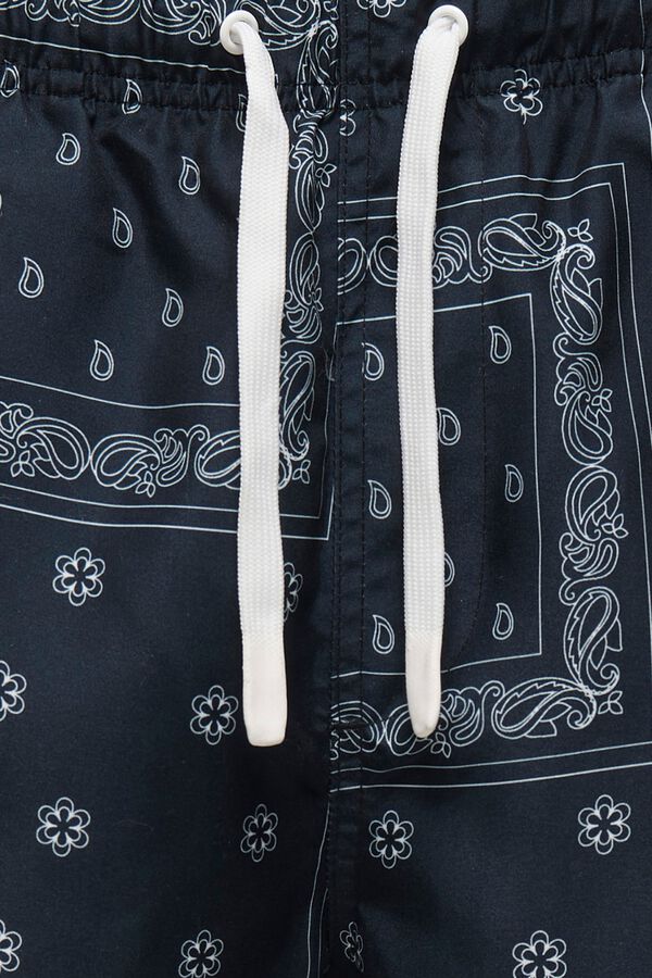 Only & Sons Fato de banho estampado preto