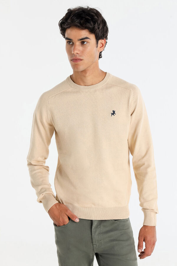 Lois Jersey Cuello Caja blanco