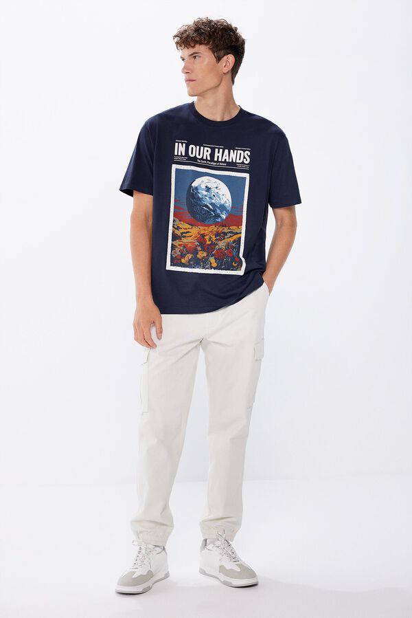 Springfield Camisola in our hands azul