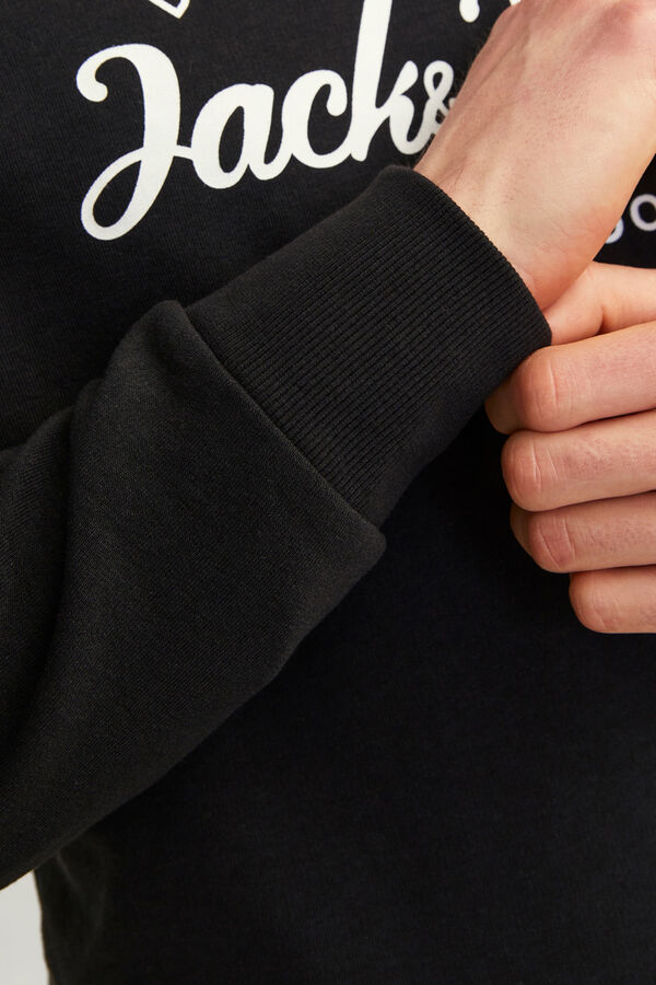 Jack & Jones Sudadera est&aacute;ndar negro