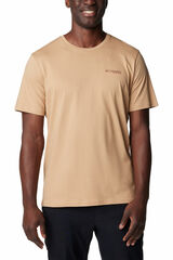 Columbia T-shirt de manga curta Columbia North Cascades&trade; para homem camel